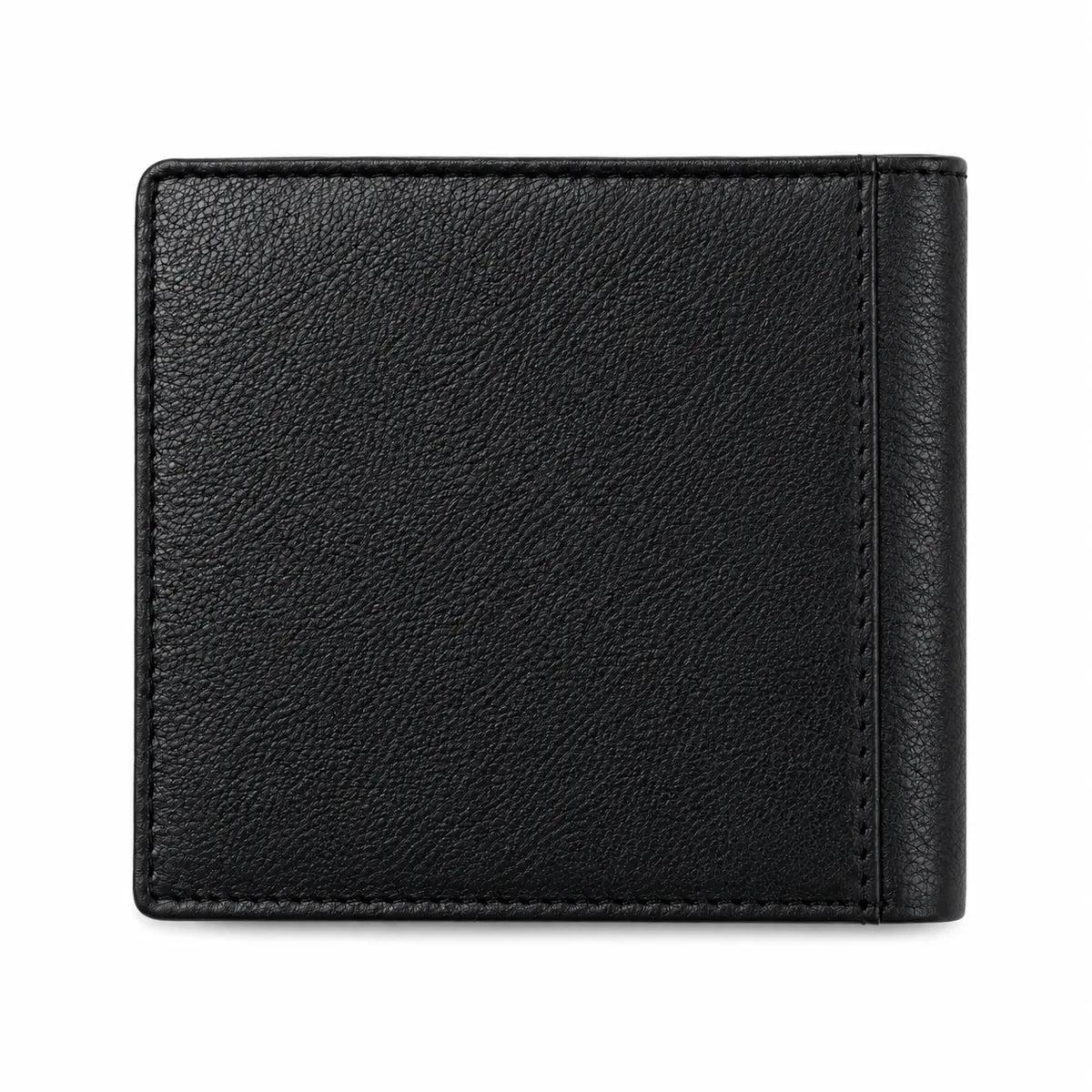 Wallet for Men with coin pouch-Minimalist Wallet -Full Grain Leather Wallet-Slim Wallet Black- SD13 Oxhide