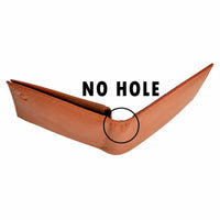 Wallet Men Brown - Bifold Lucky  Wallet- Full Grain Leather Wallet with NO HOLE- Dark Brown Wallet - Oxhide 3851