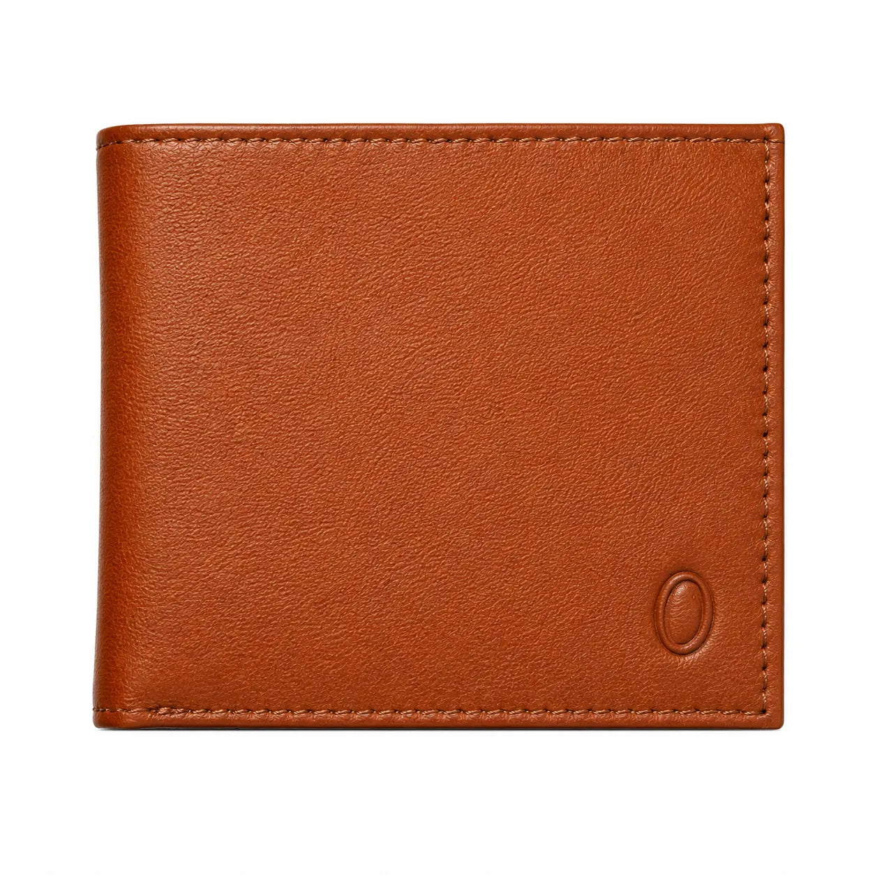 Wallet Men Brown with coin pouch - Bifold Lucky Wallet- Full Grain Leather Wallet with NO HOLE- Brown Wallet - 3704CP Oxhide