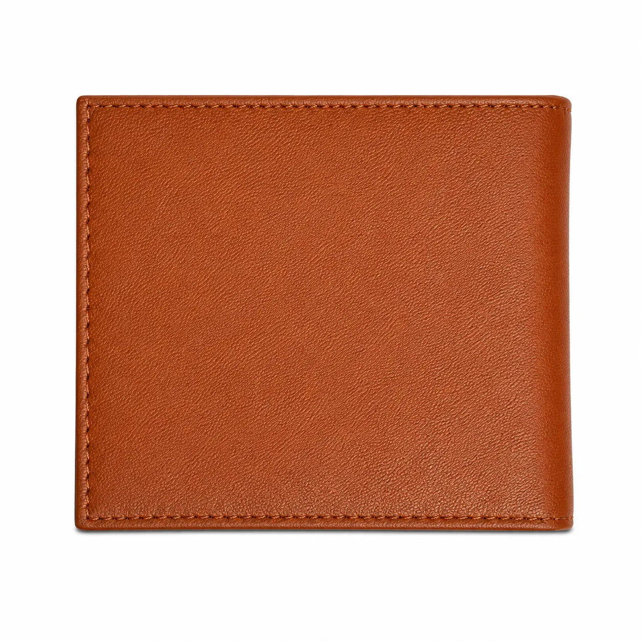 Wallet Men Brown with coin pouch - Bifold Lucky Wallet- Full Grain Leather Wallet with NO HOLE- Brown Wallet - 3704CP Oxhide