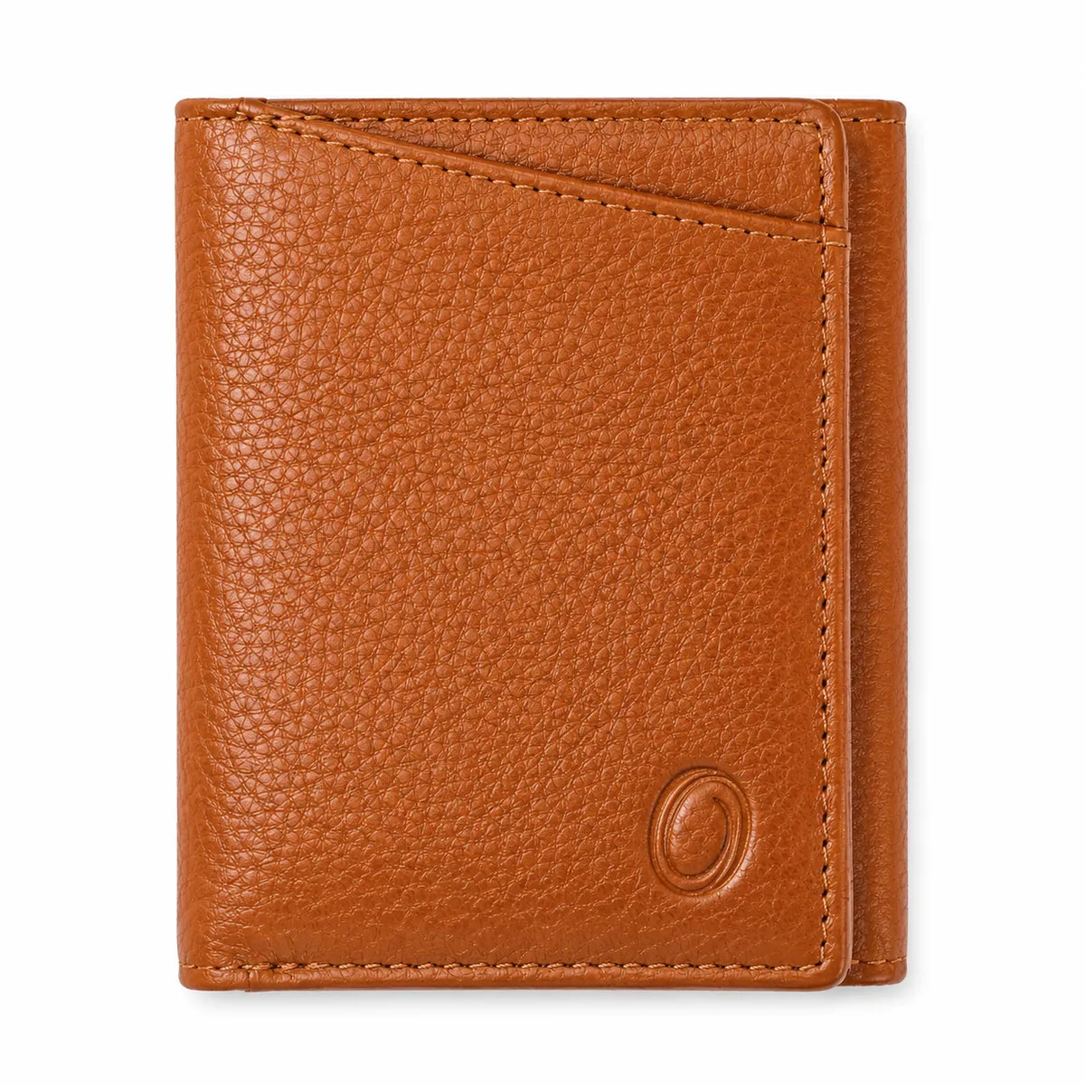 Trifold Wallet Men - Genuine Leather Wallet - Brown Wallet - Compact Wallet - 4199 Oxhide