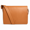 Oxhide Vintage Leather Laptop Bag - Dandy Tan - J0065