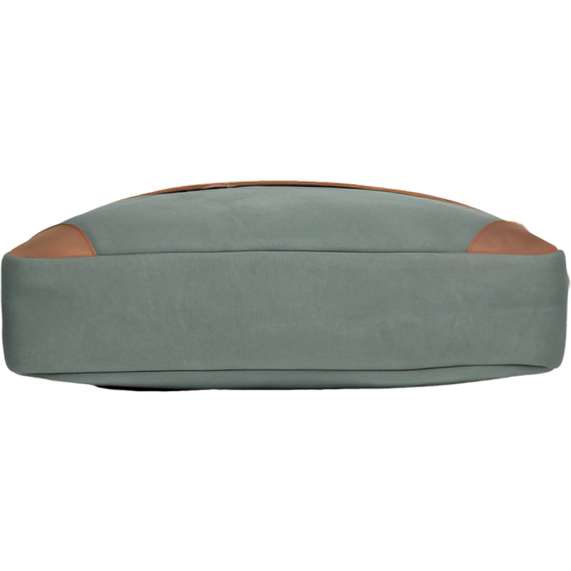 Canvas leather Office Bag for Men - Canvas Laptop Bag Men - Leather Briefcase for Men - Messenger Bag for Men -J0043