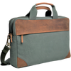 Canvas leather Office Bag for Men - Canvas Laptop Bag Men - Leather Briefcase for Men - Messenger Bag for Men -J0043