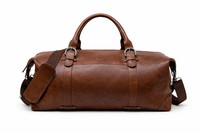 Leather Duffle Bag -Weekend Bag Men -Duffle Bag Gym -Vintage Leather Travel Bag -Flight cabin Bag -VIN LL12