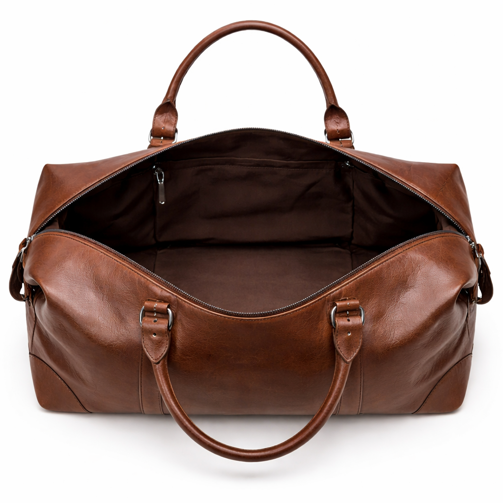 Leather Duffle Bag -Weekend Bag Men -Duffle Bag Gym -Vintage Leather Travel Bag -Flight cabin Bag -VIN LL12