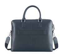 Black Mens Leather Laptop office Bag -Travel bag -Sling Bag- Executive Black Bag -Oxhide CR011