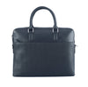 Black Mens Leather Laptop office Bag -Travel bag -Sling Bag- Executive Black Bag -Oxhide CR011