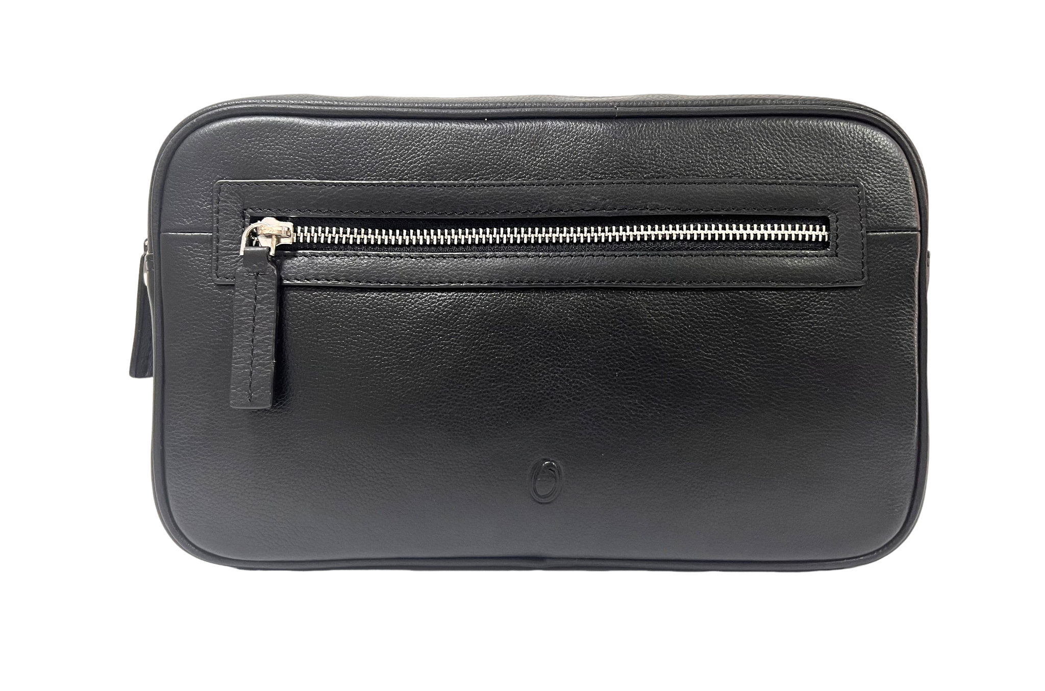 Leather clutch for Men - Leather Bag -Travel Bag-Toilet bag- Wristlet for Men - Ox51 Black