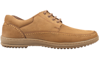 Leather Lace-Up Shoes-TR-6514 Tan