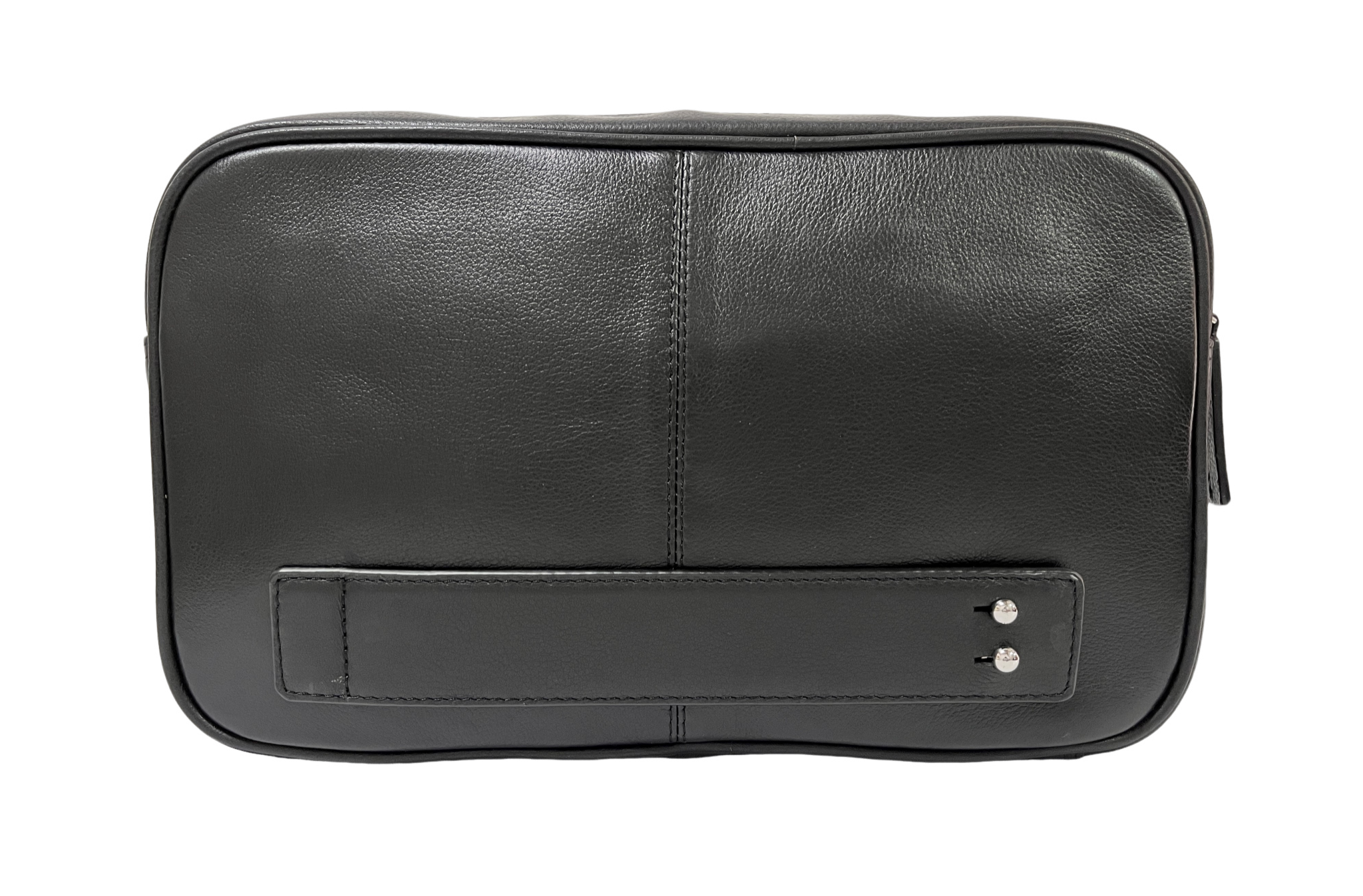 Leather clutch for Men - Leather Bag -Travel Bag-Toilet bag- Wristlet for Men - Ox51 Black