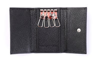 Black leather key wallet SD15 – Oxhide