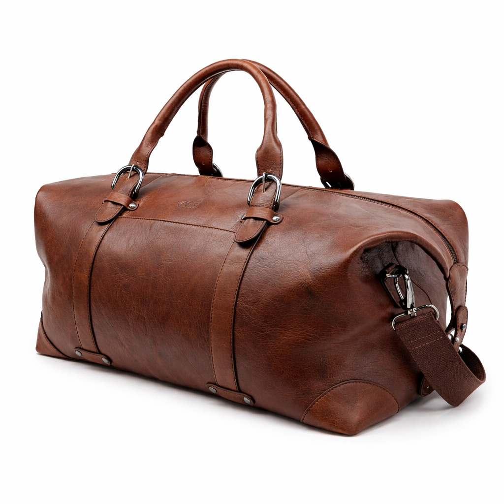 Leather Duffle Bag -Weekend Bag Men -Duffle Bag Gym -Vintage Leather Travel Bag -Flight cabin Bag -VIN LL12