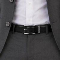 Genuine Leather Belt - Formal Belt Men - Reversible Leather Belt - Black and Brown Leather Belt - Oxhide Fabric R9