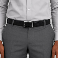 Leather Belt Men - Genuine Leather Belt - Formal Belt Men - Belt for Business Pant for Men - Reversible Leather Belt - Black Leather Belt - Leather Belt - Oxhide R3- Cronous