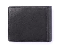 Wallet for Men with coin pouch-Minimalist Wallet -Full Grain Leather Wallet-Slim Wallet Black- SD13 Oxhide