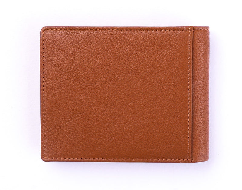 Wallet for Men with coin pouch-Minimalist Wallet -Full Grain Leather Wallet-Slim Wallet BROWN Wallet - SD13 Oxhide