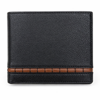Leather Wallet For Men-Bifold Wallet -Full Grain Leather Wallet -Black Wallet -SD18 Oxhide