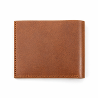 Full Grain Leather Wallet-Slim Wallet Brown- SD23 Oxhide