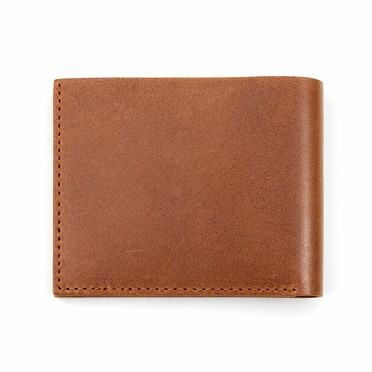 Full Grain Leather Wallet-Slim Wallet Brown- SD23 Oxhide