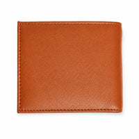 Wallet Men Brown with coin pouch - Bifold Lucky Wallet- Full Grain Leather Wallet with NO HOLE- Brown Wallet - Oxhide 3851CP Brown