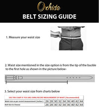 Casual Leather Belt Men - Plus Size Full Grain Leather Belt - Leather Belt Men For Jean - 30 mm Black Leather Belt - BLC21 Oxhide Black