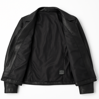 Real Leather Jacket Black- Lamb skin Jacket- Jacket for Men- Oxhide BIKER