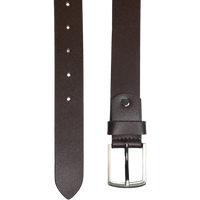 Casual Leather Belt Men - plus Size Full Grain Leather Belt - Leather Belt Men For Jean - Brown Leather Belt - BLC22 Oxhide Brown