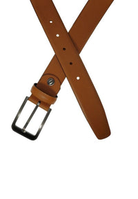 Formal Belt Men - Real Leather Tan Belt - Business / Office wear belt -Oxhide S29 ENVI