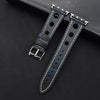 Leather Apple Watch Strap Royal Blue - Silver Buckle 38,40,41 / 42,44,45 mm - OXHIDE