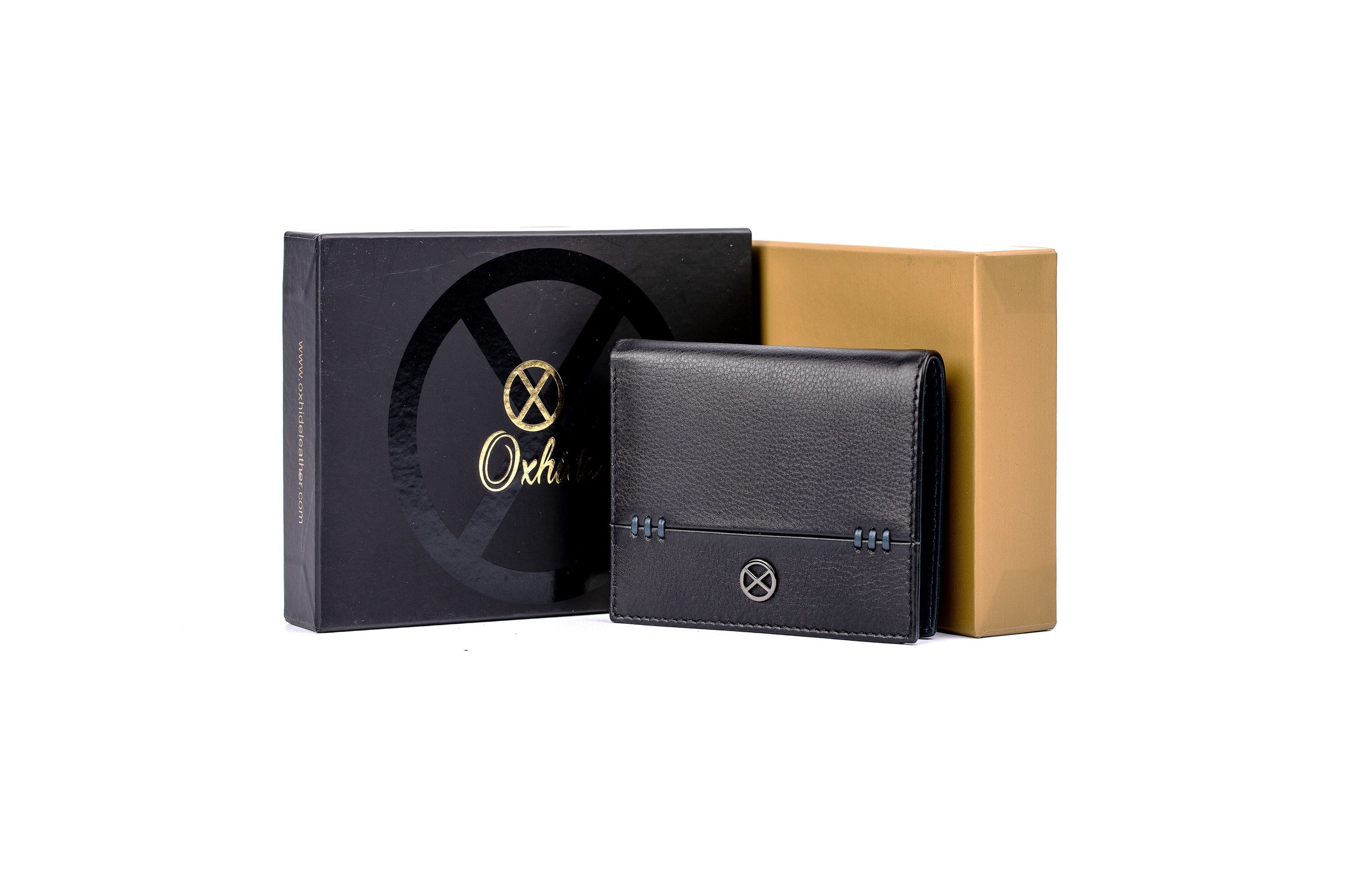 Wallet Men Small - A Minimalist Wallet - Real Leather Compact Wallet - J0010 Oxhide