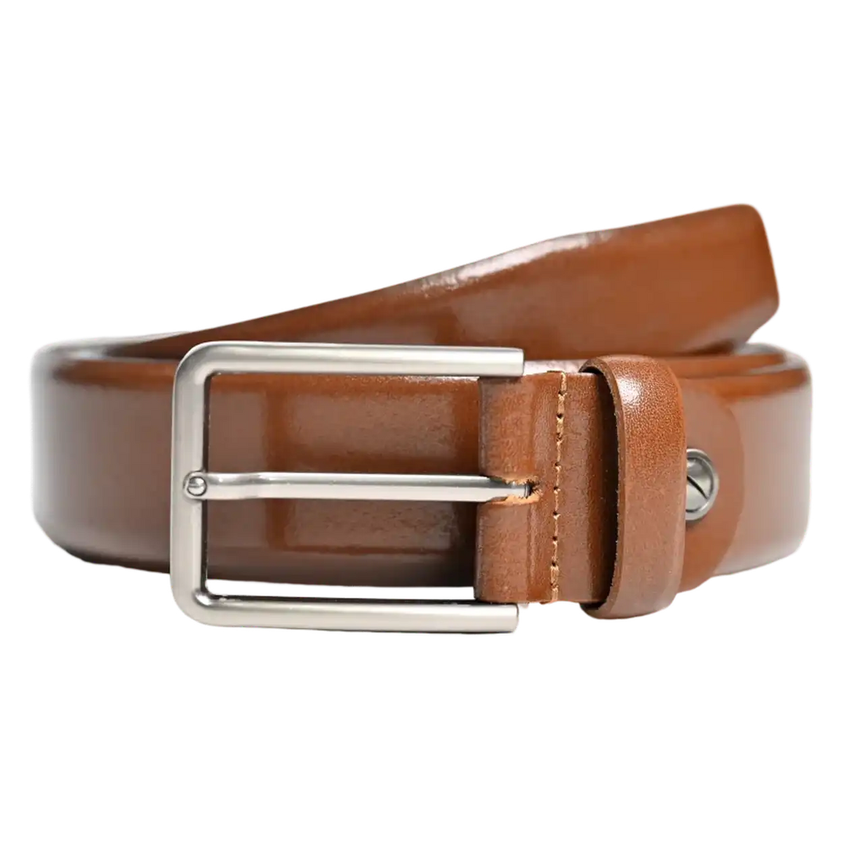 Formal Belt Men - Real Leather Tan Belt - Business / Office wear belt -Oxhide S27