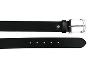 Casual Leather Belt Men - Full Grain Leather Belt - Leather Belt Men For Jean - Black Leather Belt - Wide Leather Belt 38mm- BLC23 Oxhide Black