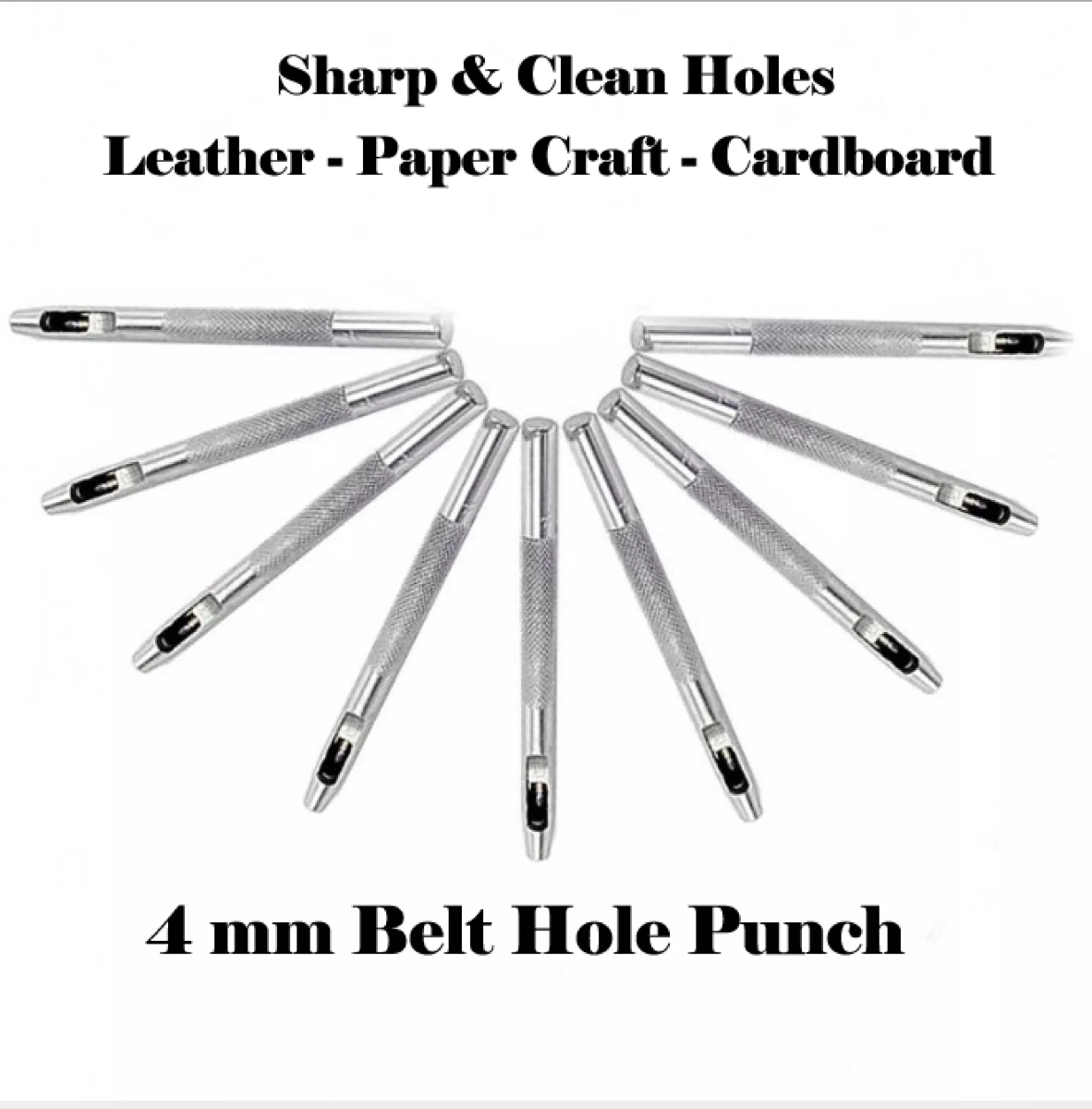 Leather Belt Hole Punch - Hole Puncher for Leather Belt -Hole puncher 4mm