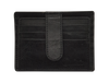 Leather Card Holder - Leather cardholder - Leather Card Case - Leather Card Pouch - Card Sleeve - Oxhide AS4 BLACK
