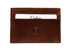 Leather Card Holder - Leather cardholder - Leather Card Case - Leather Card Pouch - Card Sleeve -Oxhide J0054 BROWN