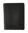 Leather Card Holder Wallet - Leather Mini Wallet - Leather Card Wallet - cardholder - Leather Card Pouch - Oxhide 4425 - BLACK