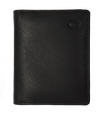 Leather Card Holder Wallet - Leather Mini Wallet - Leather Card Wallet - cardholder - Leather Card Pouch - Oxhide 4425 - BLACK