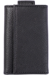 Key Wallet - Leather Car Key Pouch Oxhide SD14 Black
