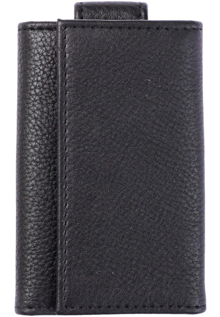 Key Wallet - Leather Car Key Pouch Oxhide SD14 Black