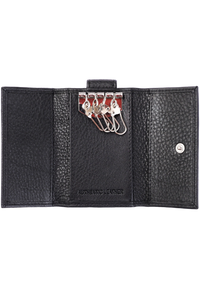 Key Wallet - Leather Car Key Pouch Oxhide SD14 Black