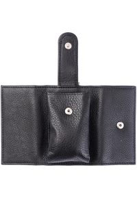 Key Wallet - Leather Car Key Pouch Oxhide SD14 Black