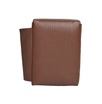 Cigarette Cover case 20 Cigarette Leather Storage Box Leather Case Portable Cigarette Protection Bag with lighter holder -Oxhide