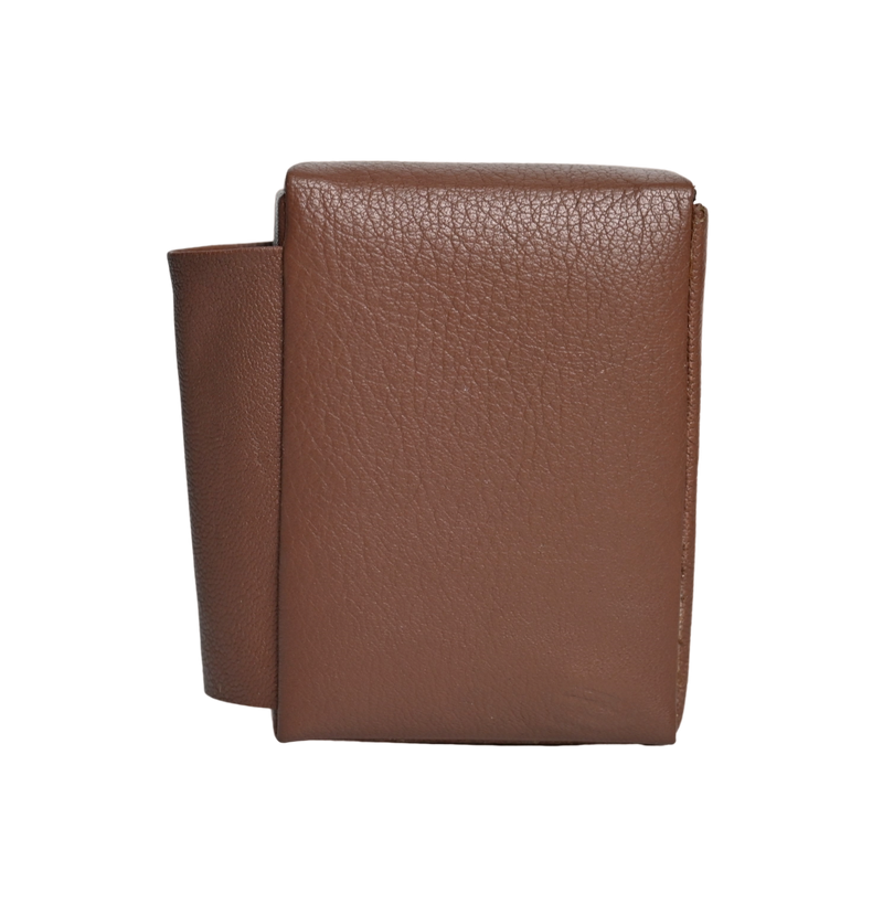 Cigarette Cover case 20 Cigarette Leather Storage Box Leather Case Portable Cigarette Protection Bag with lighter holder -Oxhide