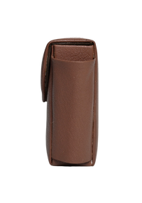 Cigarette Cover case 20 Cigarette Leather Storage Box Leather Case Portable Cigarette Protection Bag with lighter holder -Oxhide