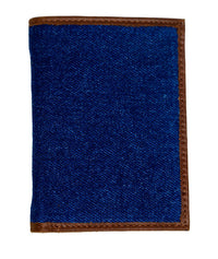 Men's Short Style Canvas Leather Folding Small Wallet Youth Boys Students Children Fashion Brand -CN01 Oxhide