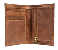 Men's Short Style Canvas Leather Folding Small Wallet Youth Boys Students Children Fashion Brand -CN01 Oxhide