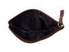 Oxhide Leather Coin Purse , Coin Pouch , Coin Storage Bag 1012 BLACK