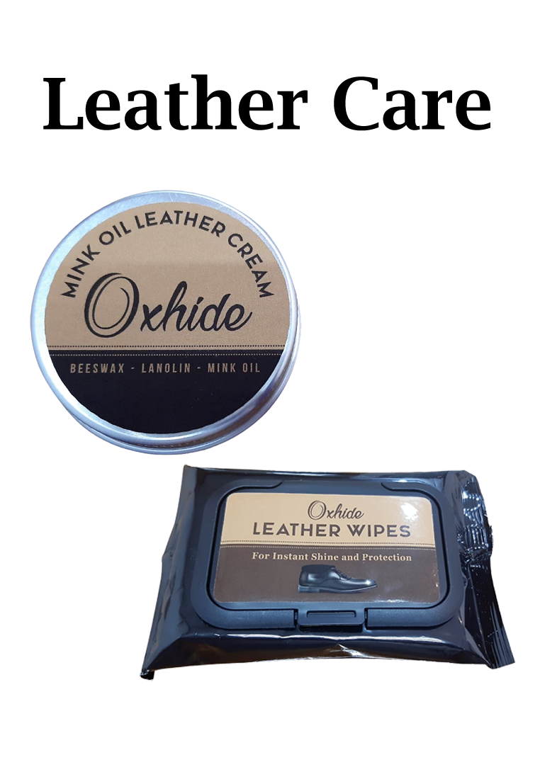 Leather Cleaner & Conditioner Wipes and polish