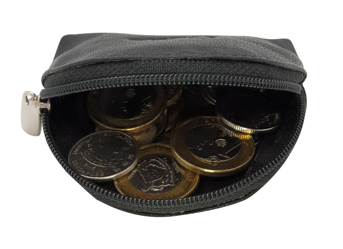 Oxhide Leather Coin Purse - Coin Pouch - Coin Storage Bag 2243